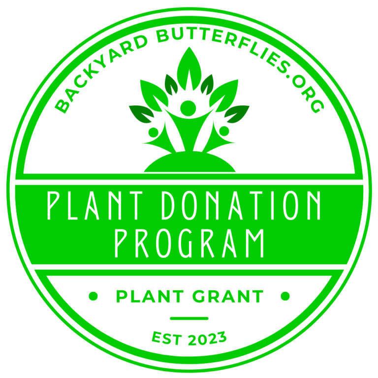 backyardbutterflies.org Plant Donation Program (PDP) Plant Grant Established 2023