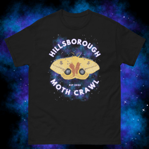 2026 Limited Edition Hillsborough Moth Crawl T-Shirt - Unisex - White Lettering